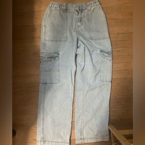 Pacsun Denim Cargo Pants Size Medium